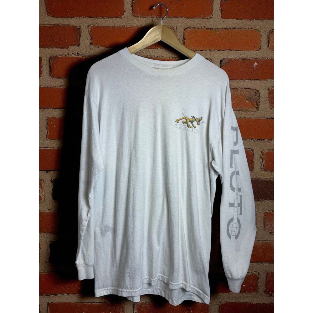 Pluto Vintage Y2K Delta Long Sleeve - Size L